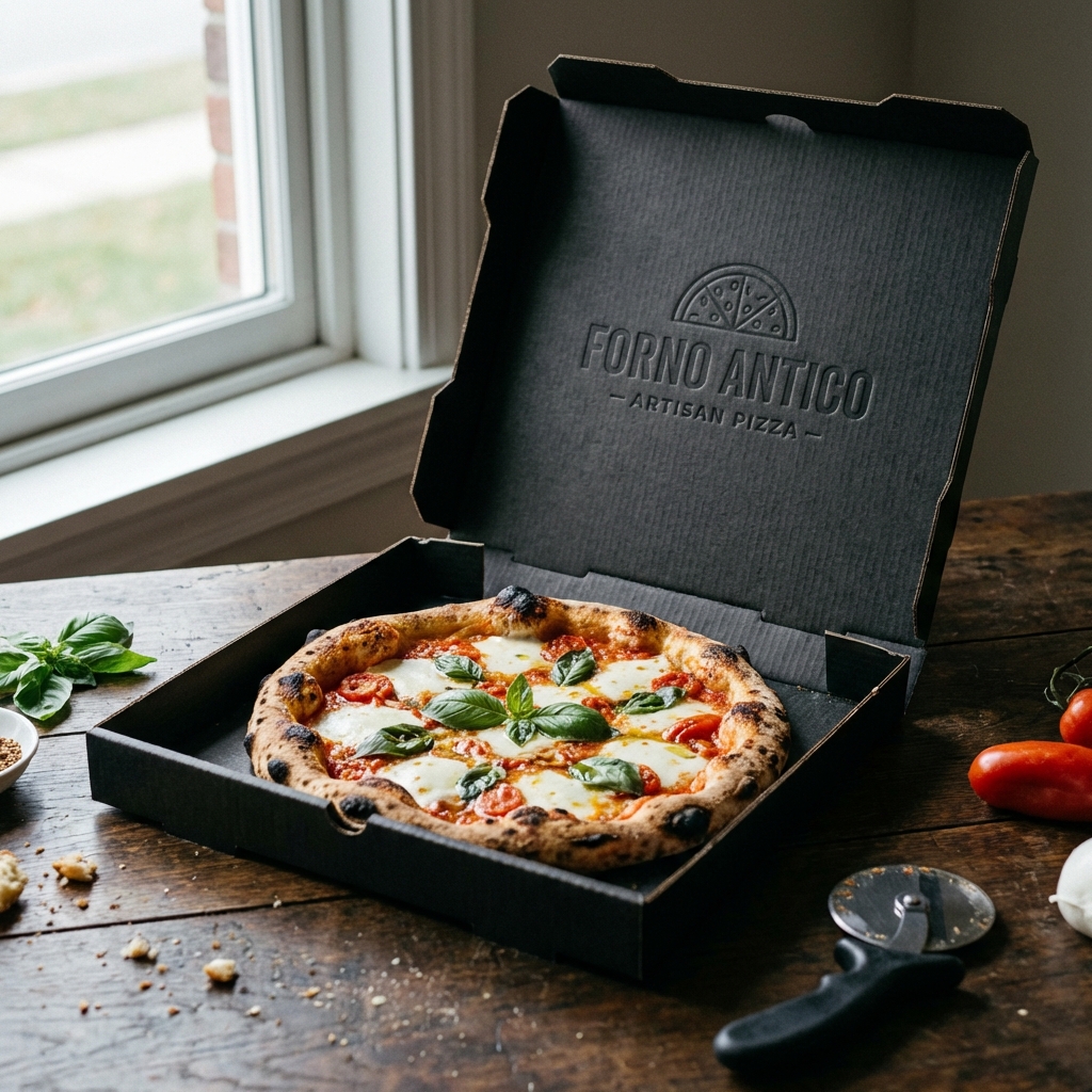 Pizza em caixa